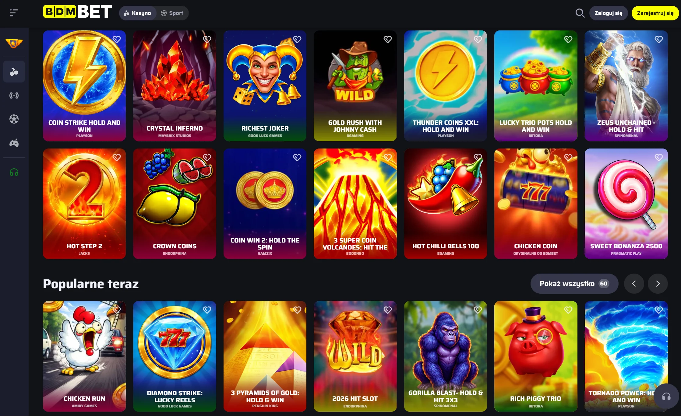 Pierwsze wrażenia i ogólne informacje o platformie BDMBet Casino guide Pierwsze wrażenia i ogólne informacje o platformie BDMBet Casino