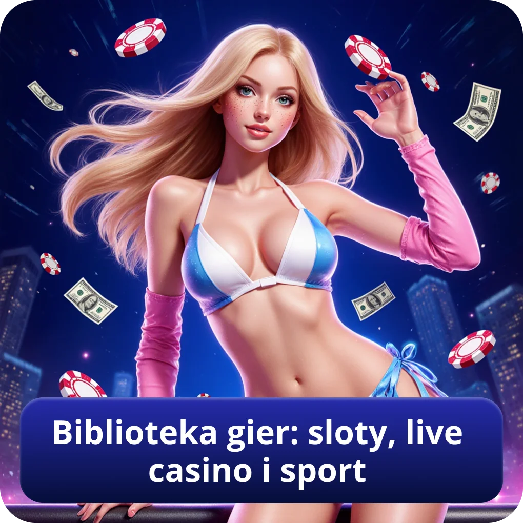 Biblioteka gier Mr Bet Casino: sloty, live casino i sport