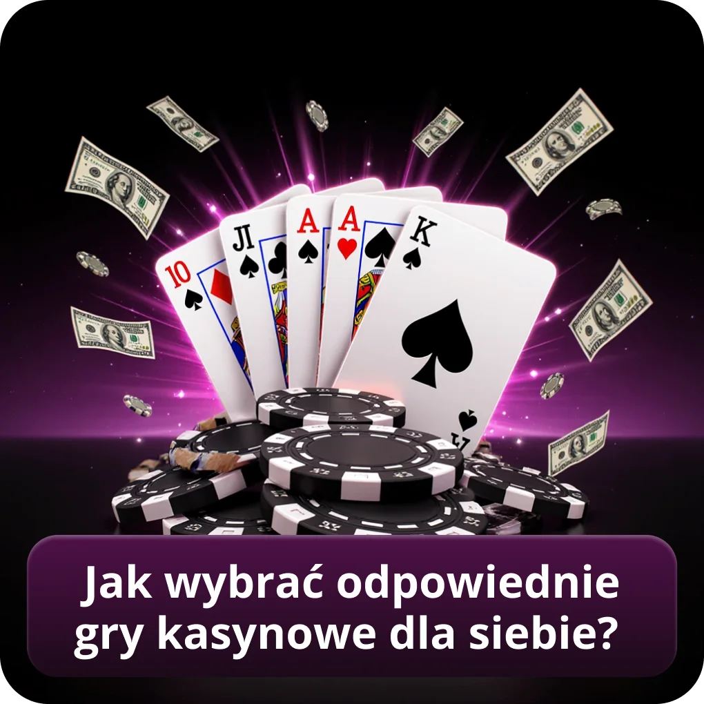 Jak wybrać odpowiednie gry kasynowe dla siebie – poradnik Jak wybrać odpowiednie gry kasynowe dla siebie