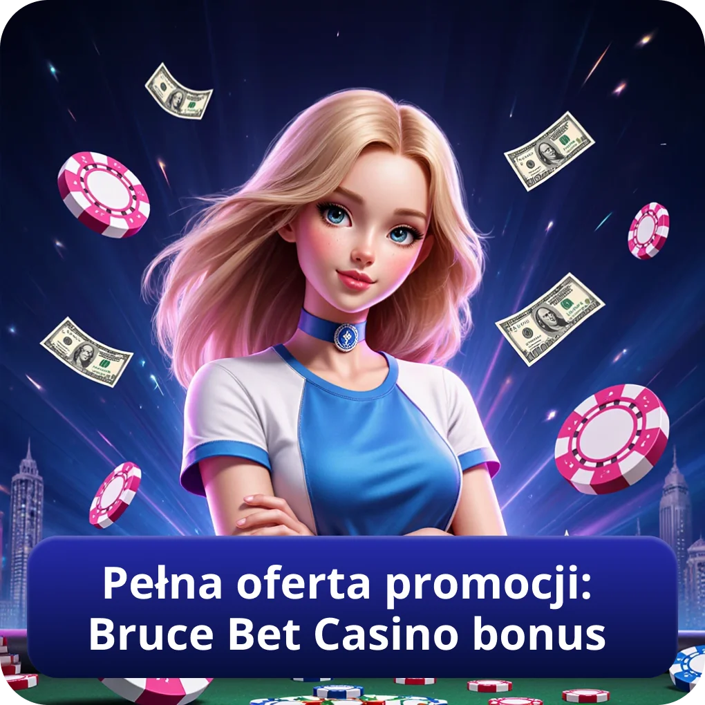 Pełna oferta promocji Bruce Bet Casino bonus powitalny i cashback Pełna oferta promocji Bruce Bet Casino bonus