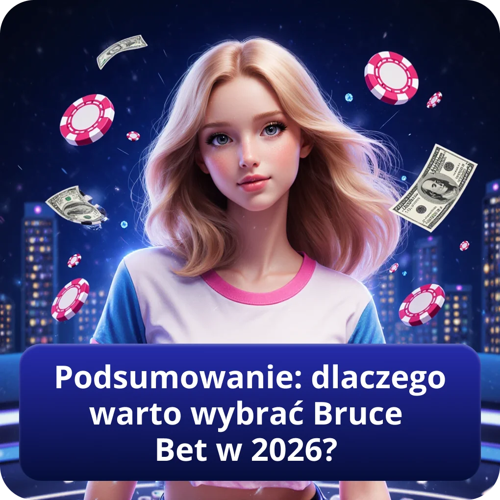 Podsumowanie: dlaczego warto wybrać Bruce Bet Casino w 2026 — werdykt Podsumowanie: dlaczego warto wybrać Bruce Bet Casino w 2026